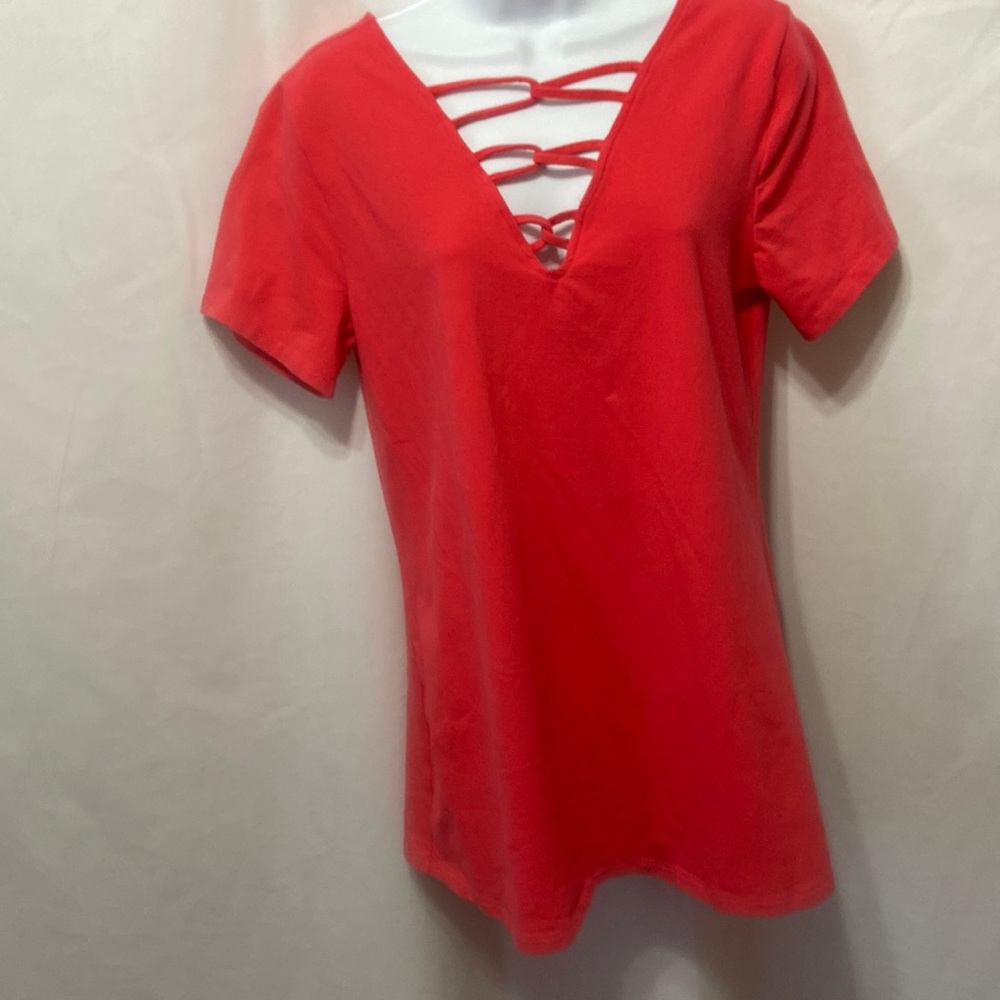 Torrid Lace-up Tee